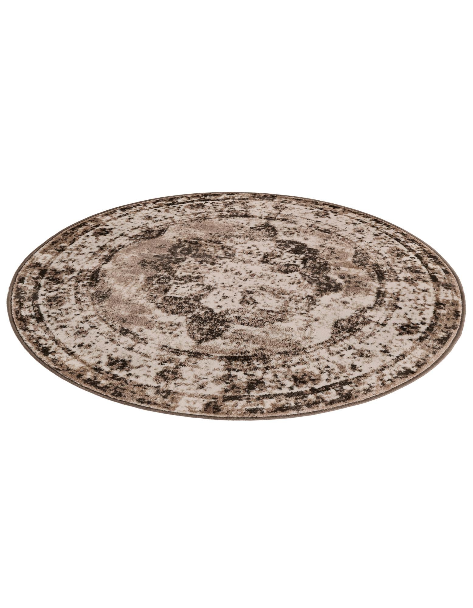 4' 1 x 4' 1 Monte Carlo Round Rug