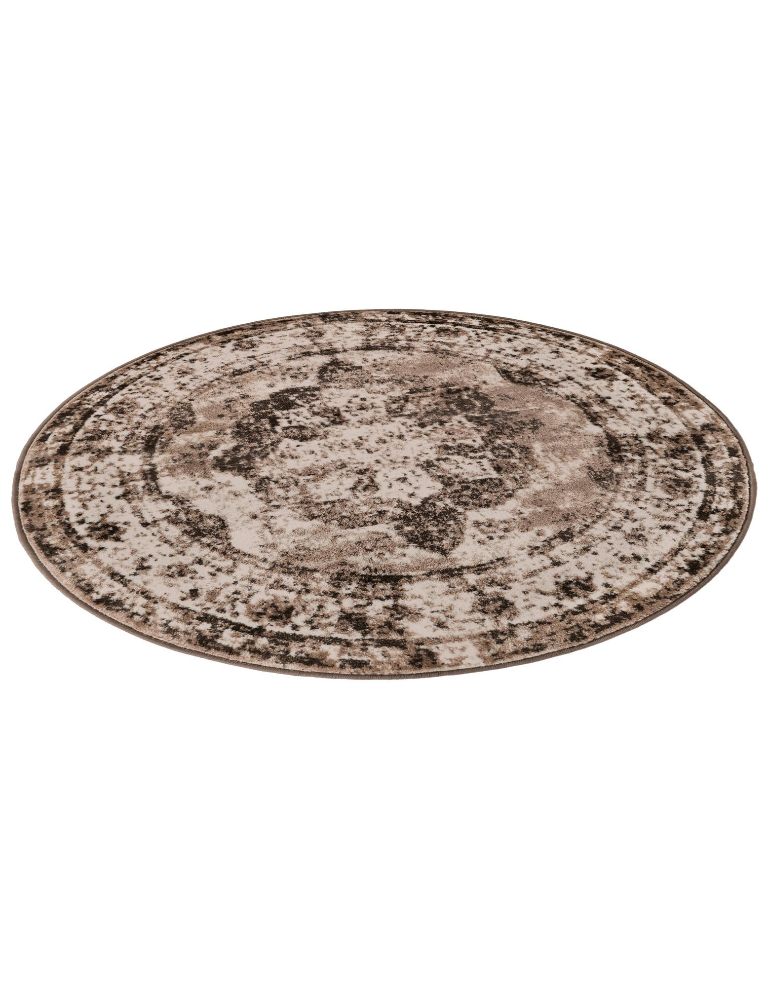 4' 1 x 4' 1 Monte Carlo Round Rug