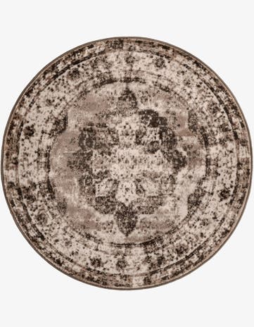 4' 1 x 4' 1 Monte Carlo Round Rug