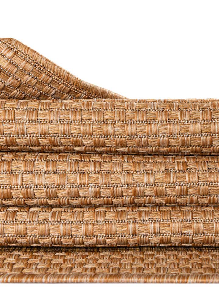 6' x 6' Easy-Clean Border Indoor / Outdoor Round Rug