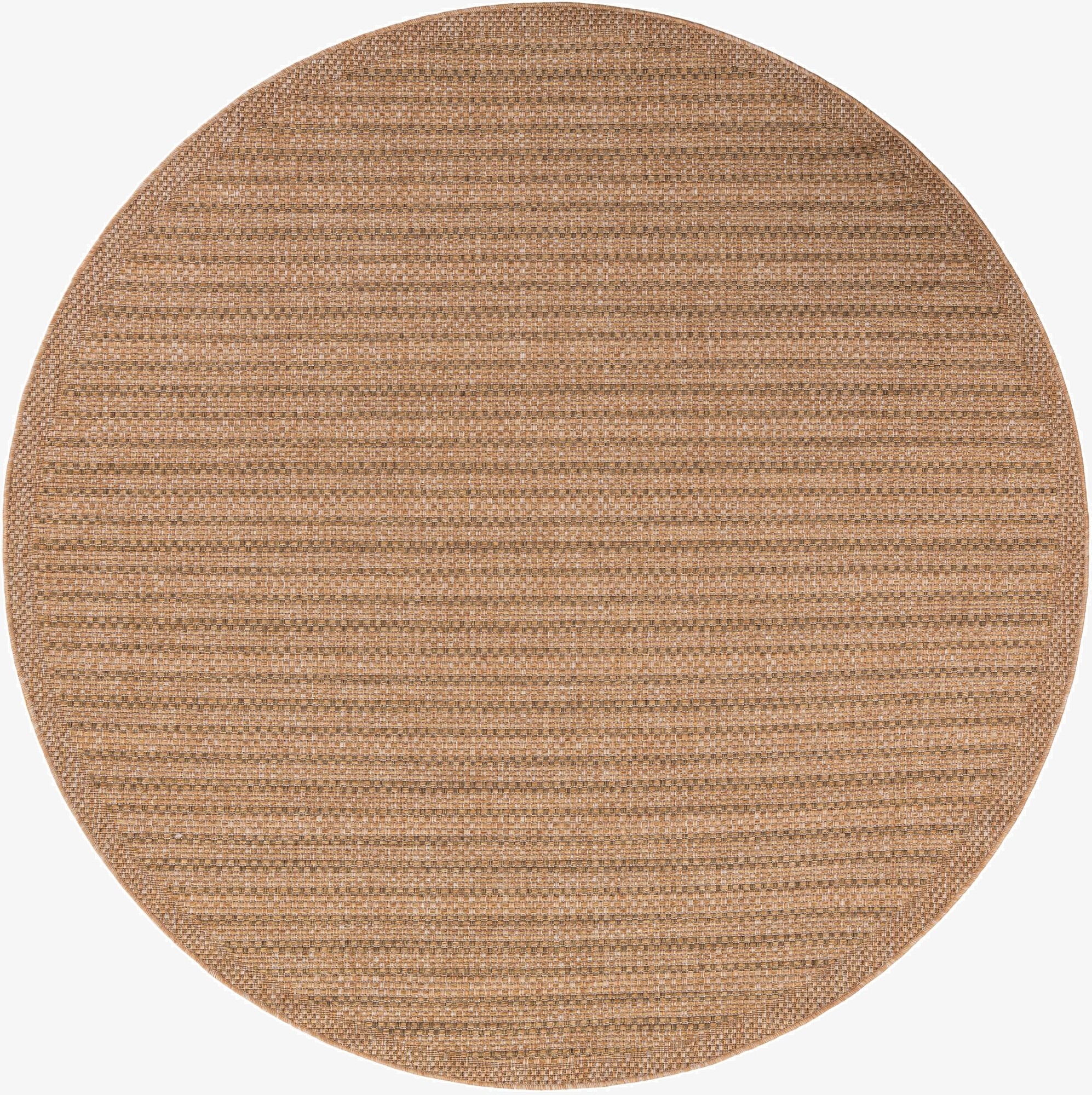 Primary image 7' 10 x 7' 10  Washable Border Indoor / Outdoor Round Rug