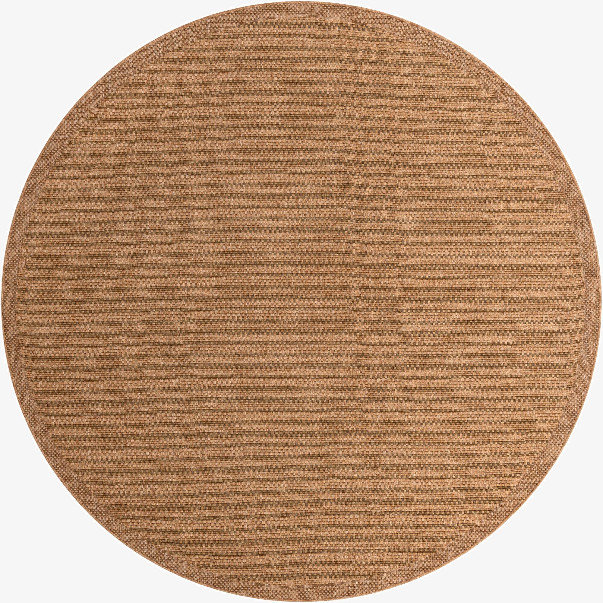 10' x 10'  Washable Border Indoor / Outdoor Round Rug