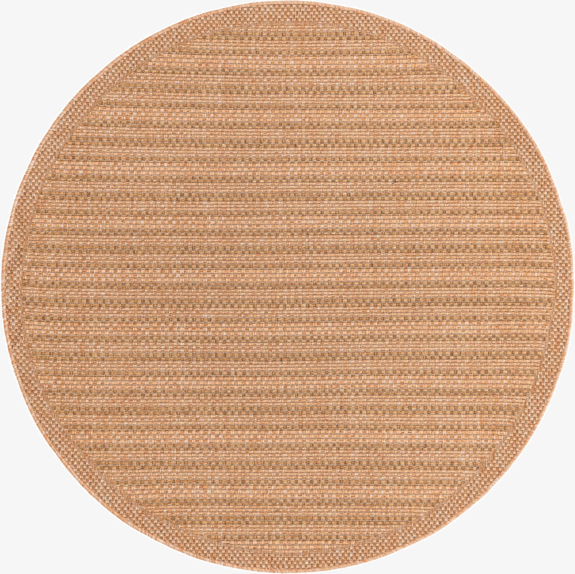 Primary image 6' x 6'  Washable Border Indoor / Outdoor Round Rug