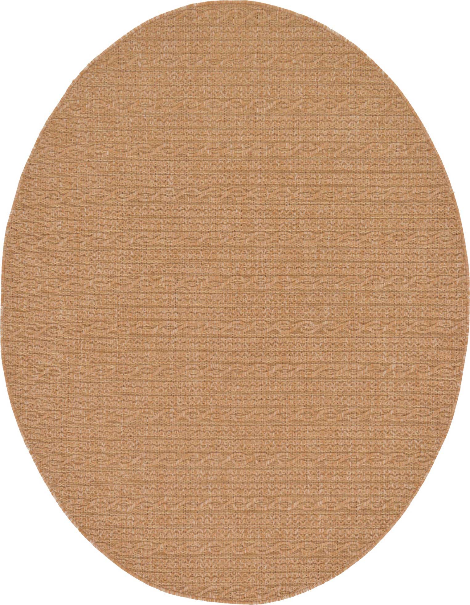 6' x 6' Easy-Clean Modern Indoor / Outdoor Round Rug
