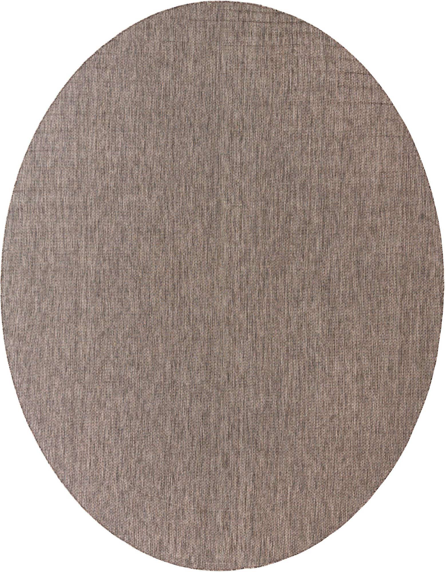 13' x 13' Easy-Clean Solid Indoor / Outdoor Round Rug
