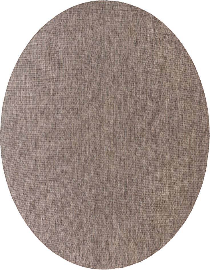 Detail image of 13' x 13' Easy-Clean Solid Indoor / Outdoor Round Rug