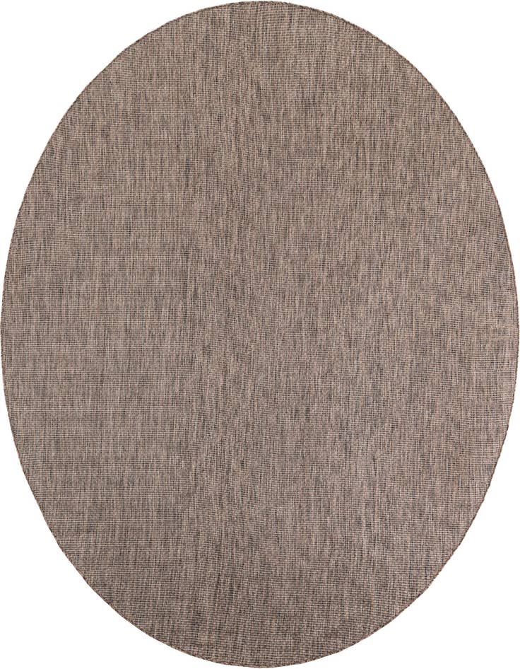 Detail image of 10' x 10' Easy-Clean Solid Indoor / Outdoor Round Rug