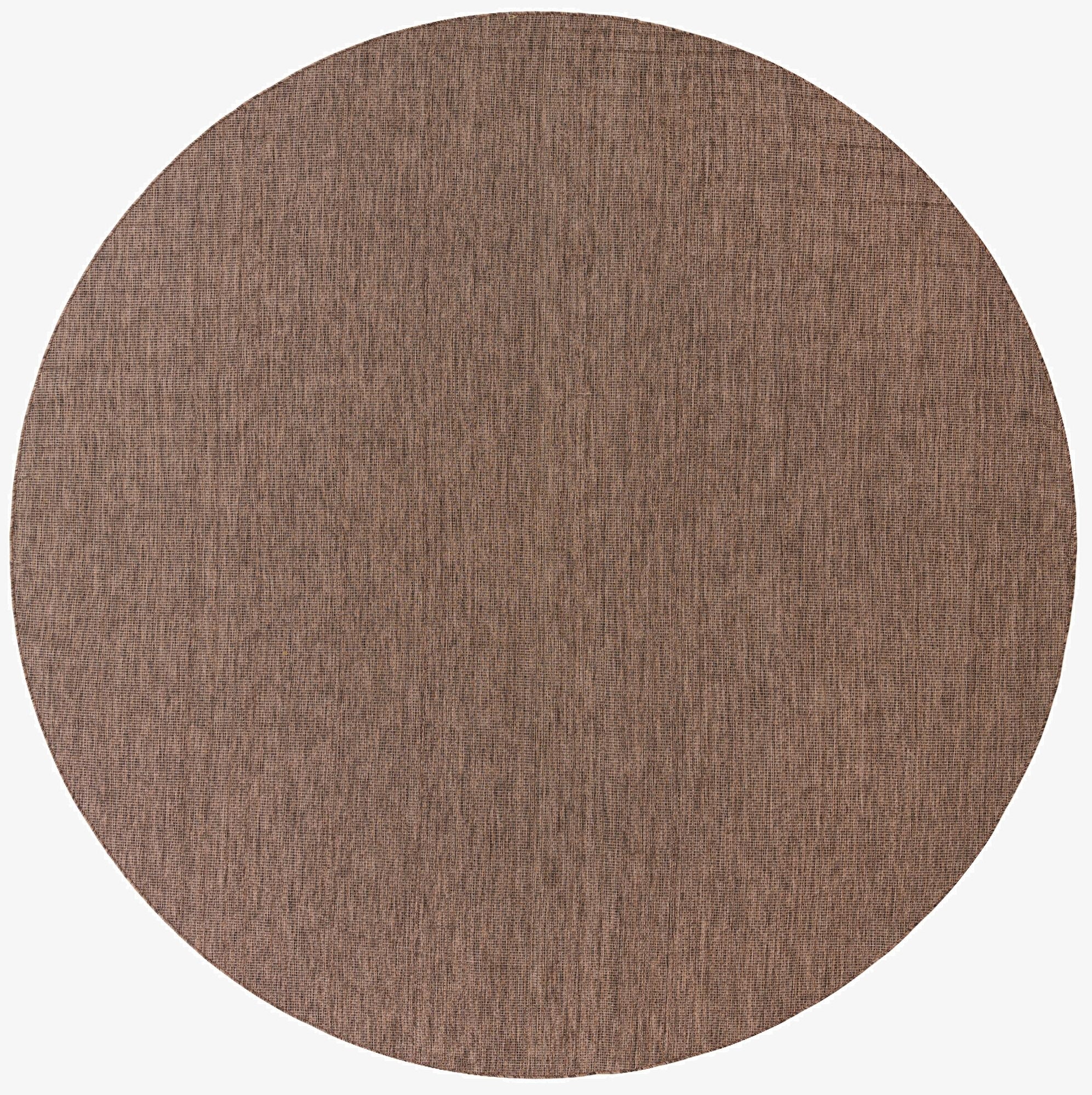 Primary image 13' x 13'  Washable Solid Indoor / Outdoor Round Rug