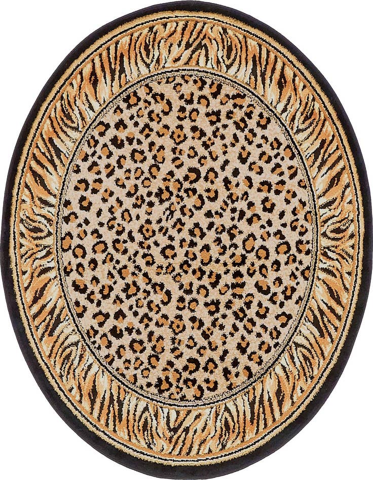 Detail image of 4' x 4' Safari Round Rug