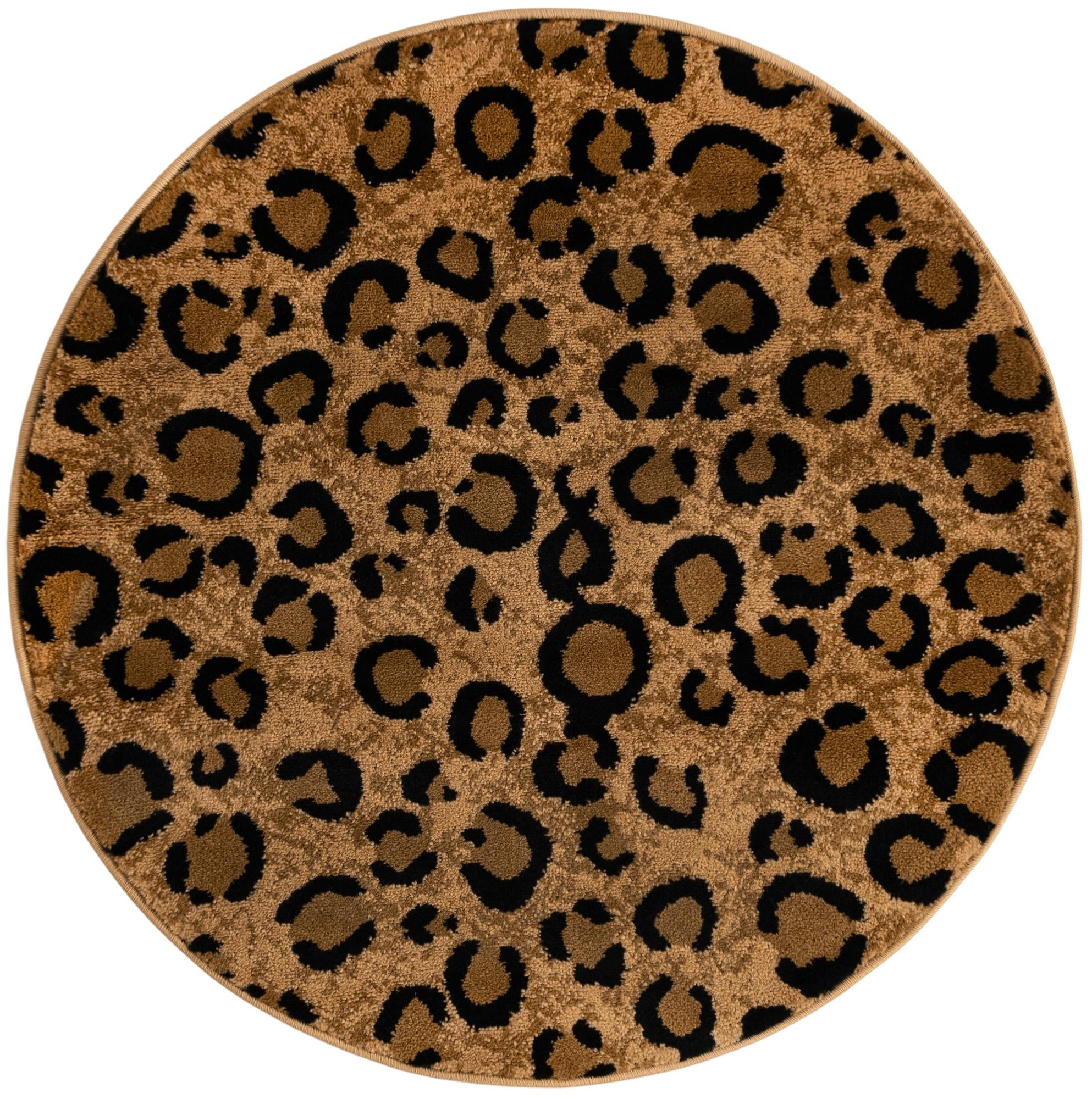 3' 1 x 3' 1 Safari Round Rug