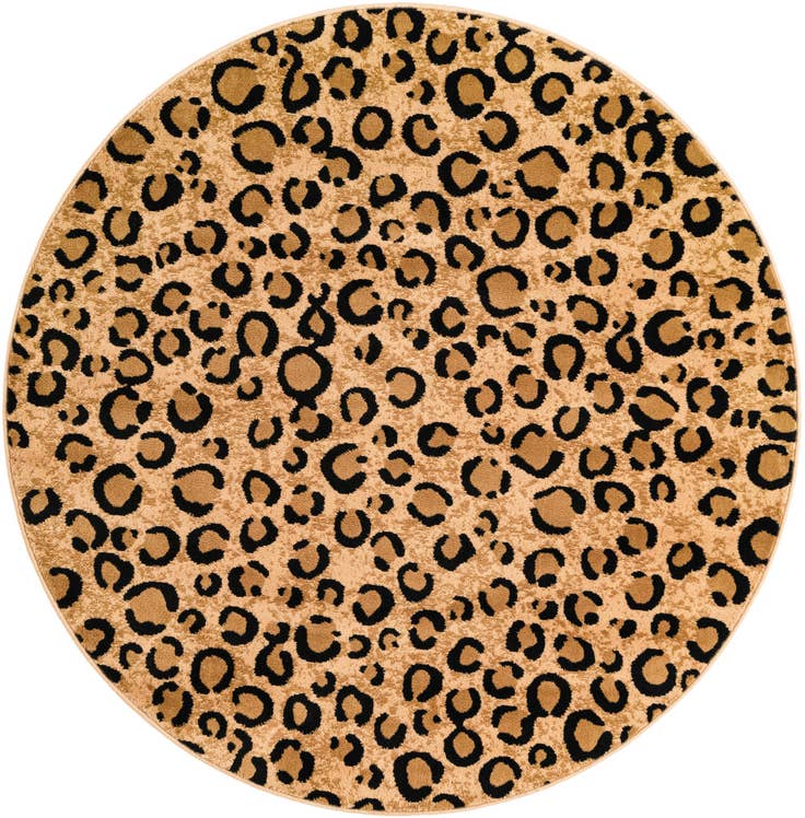 Detail image of 5' 3 x 5' 3 Safari Round Rug