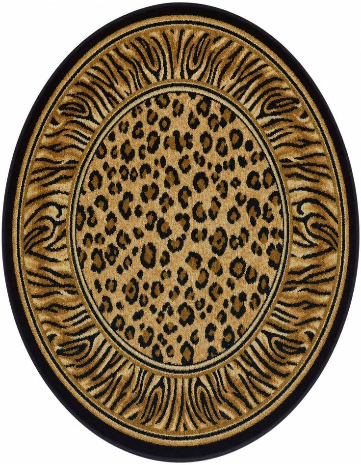 Detail image of 3' 1 x 3' 1 Safari Round Rug