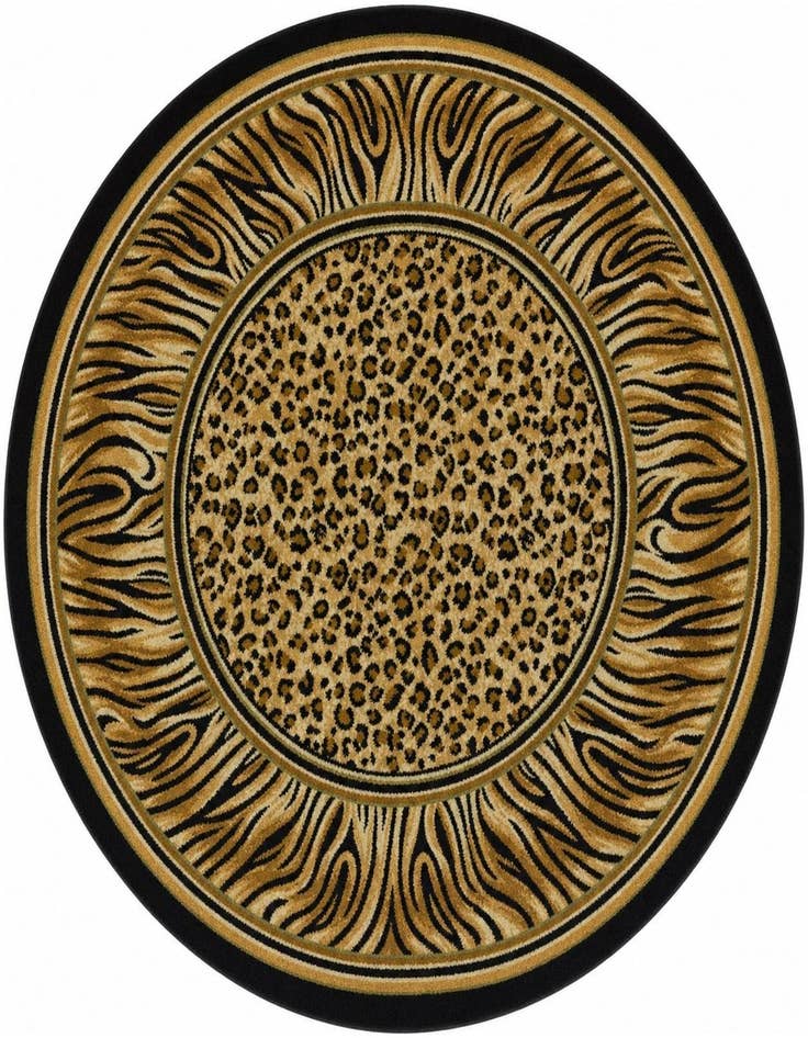 Detail image of 6' 1 x 6' 1 Safari Round Rug