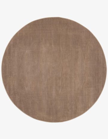 Light Brown SoHo Round Rug