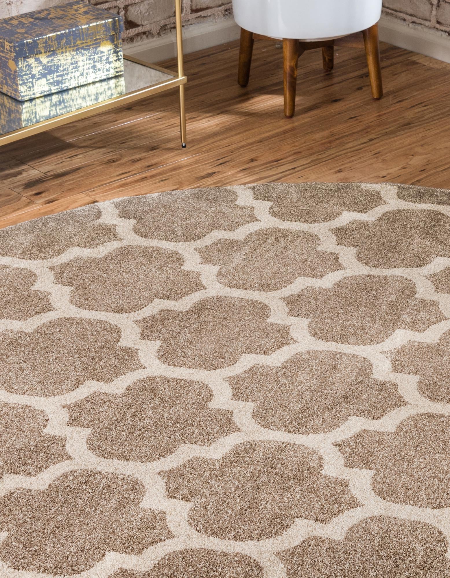 10' x 10' Trellis Round Rug