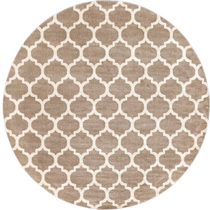 Vue détaillée : 305cm x 305cm Trellis Tapis Rond