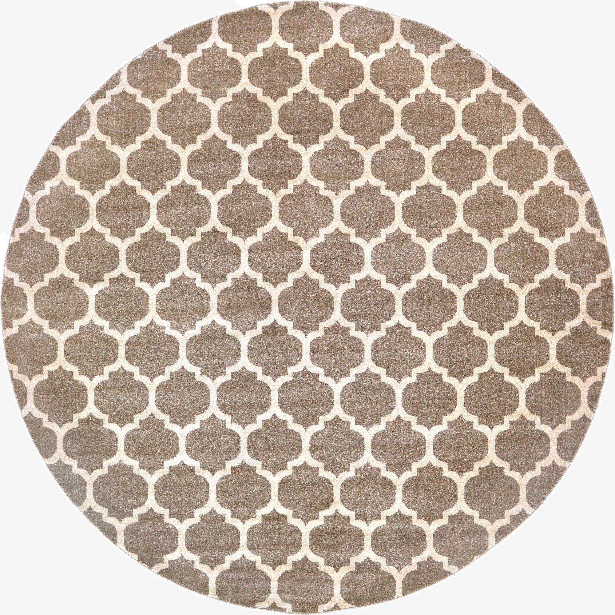 Primary image 12' 2 x 12' 2 Trellis Round Rug