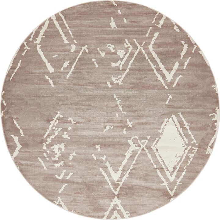 8' x 8' Uptown Carnegie Hill Round Rug