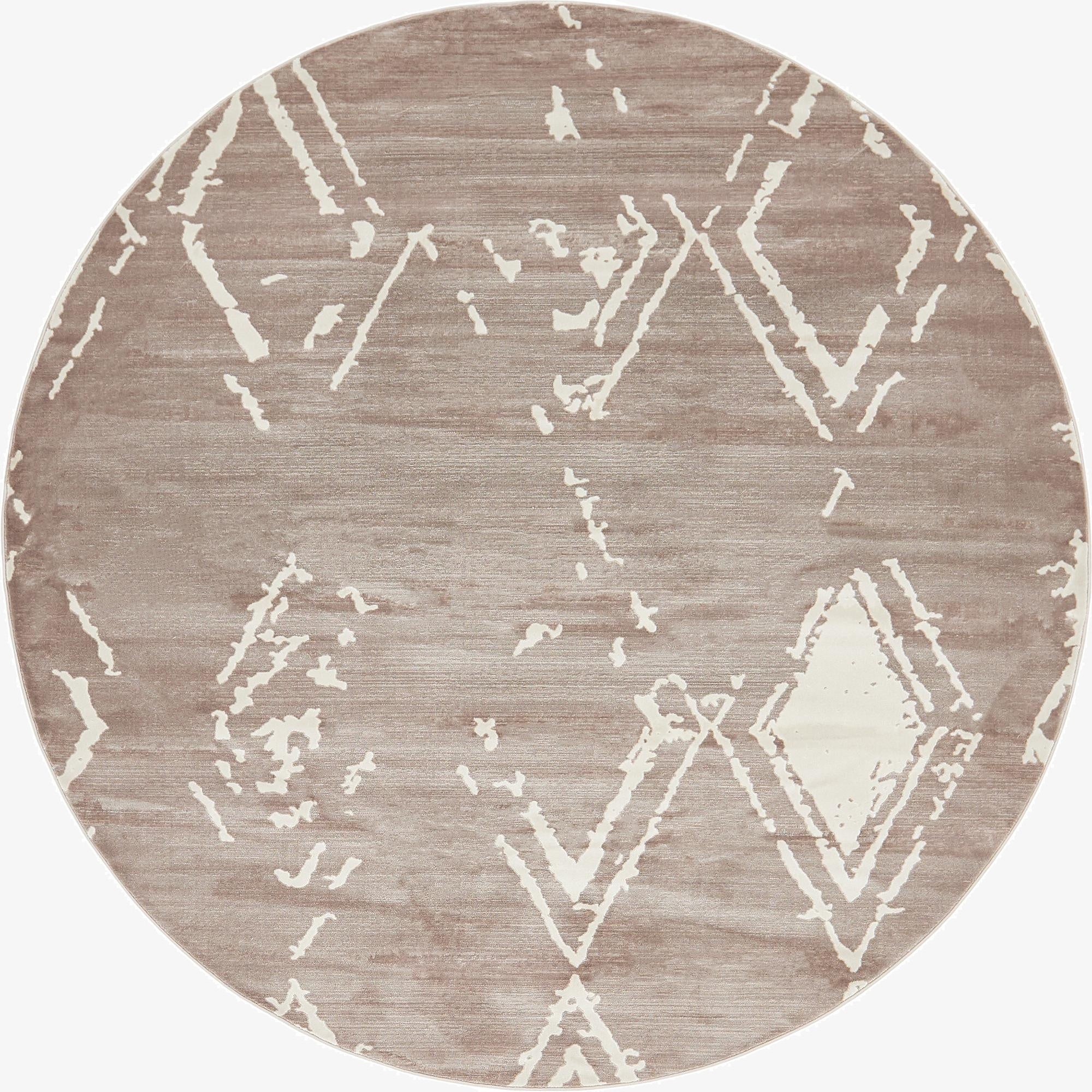 8' x 8' Uptown Carnegie Hill Round Rug