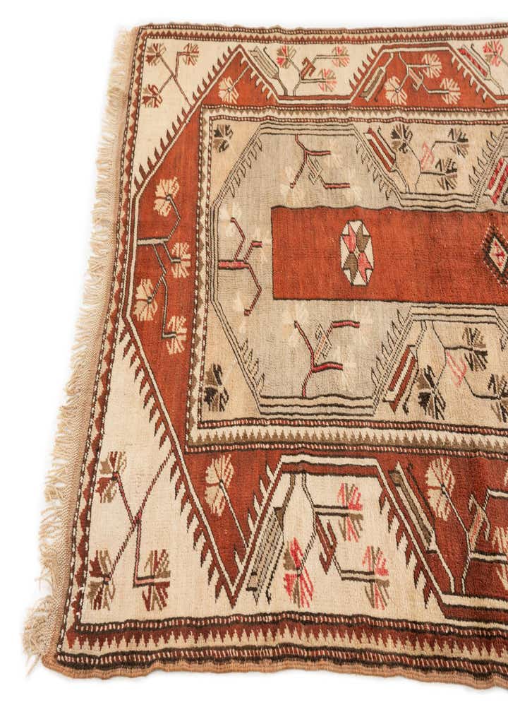 4' x 7' 8 Hand Knotted Anatolian Wool Runner Rug