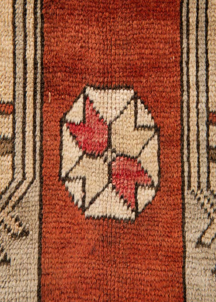 4' x 7' 8 Hand Knotted Anatolian Wool Runner Rug