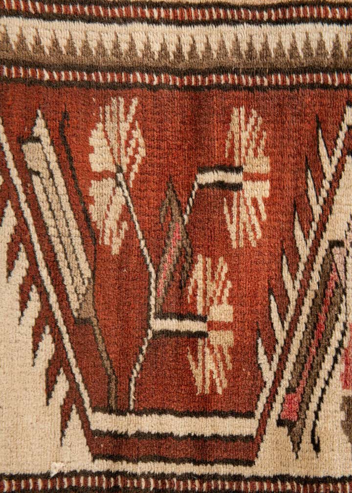 4' x 7' 8 Hand Knotted Anatolian Wool Runner Rug