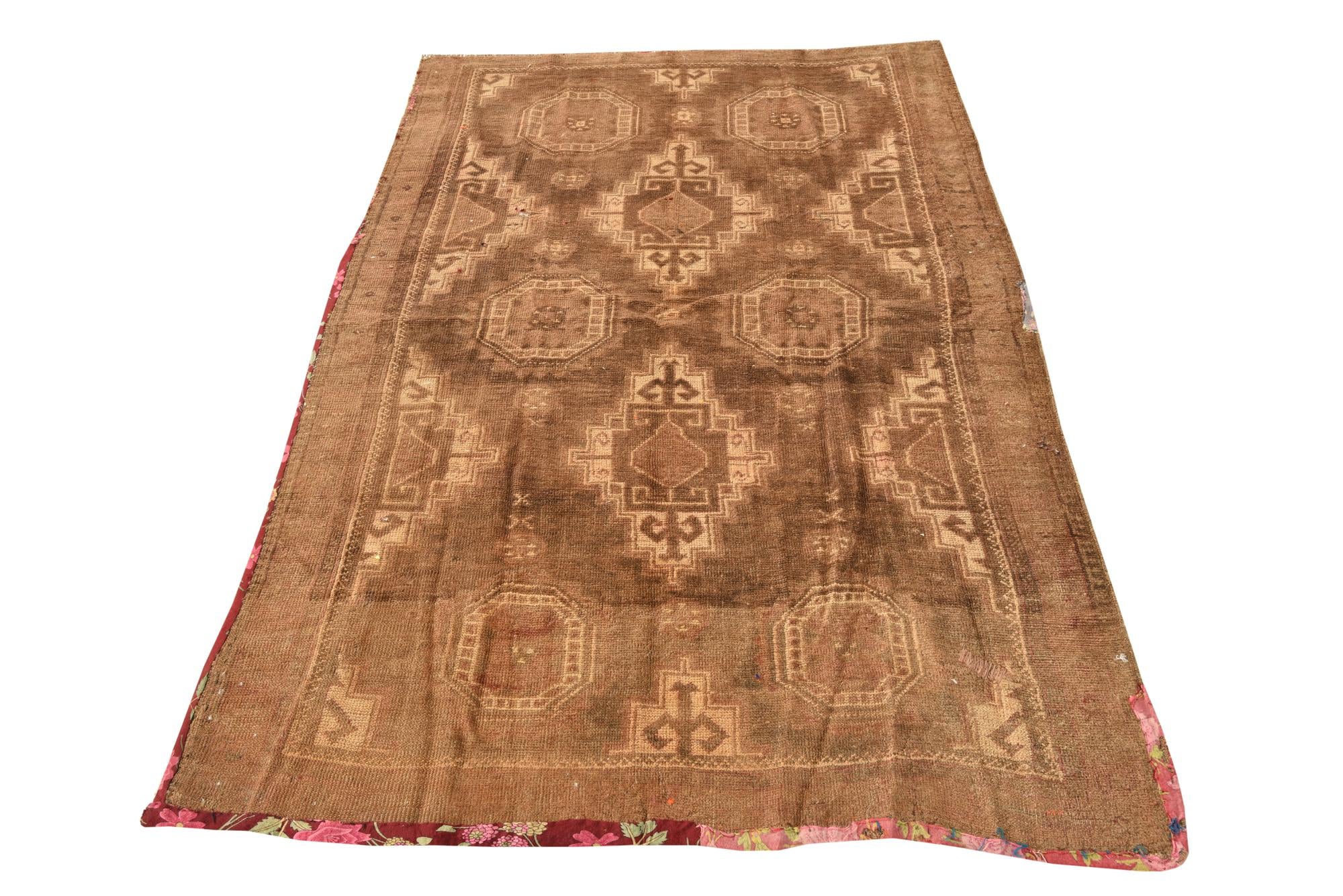 3' 9 x 10' Hand Knotted Balouch Persian Wool Runner Rug