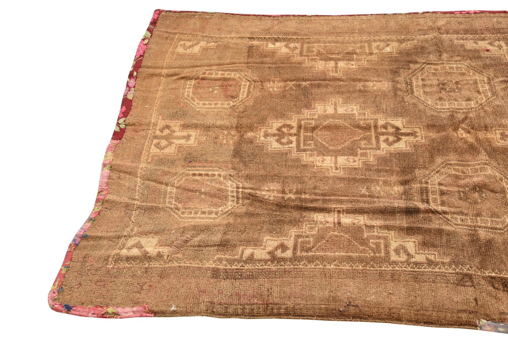 3' 9 x 10' Hand Knotted Balouch Persian Wool Runner Rug
