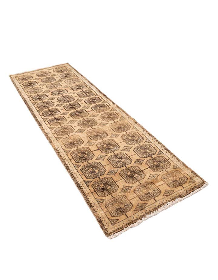 2' 5 x 6' 10 Balouch Wool Runner Rug