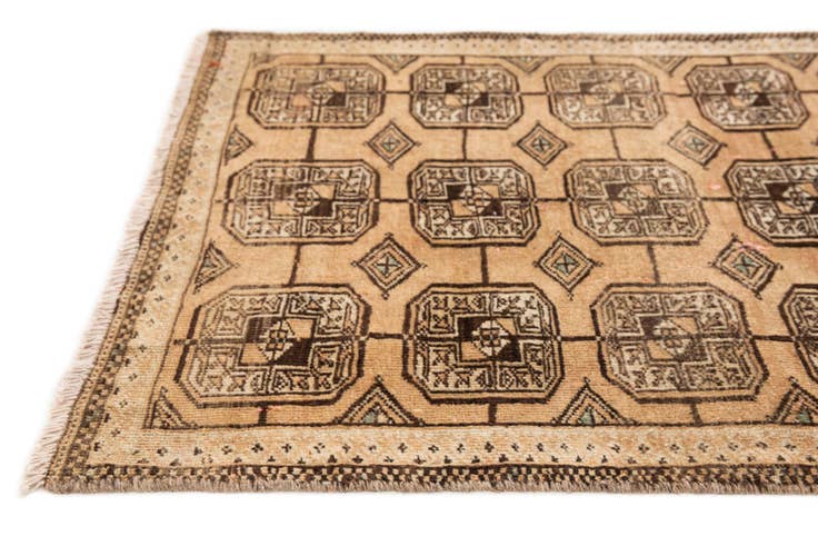 Detail image of 2' 5 x 6' 10 Balouch Wool Runner Rug