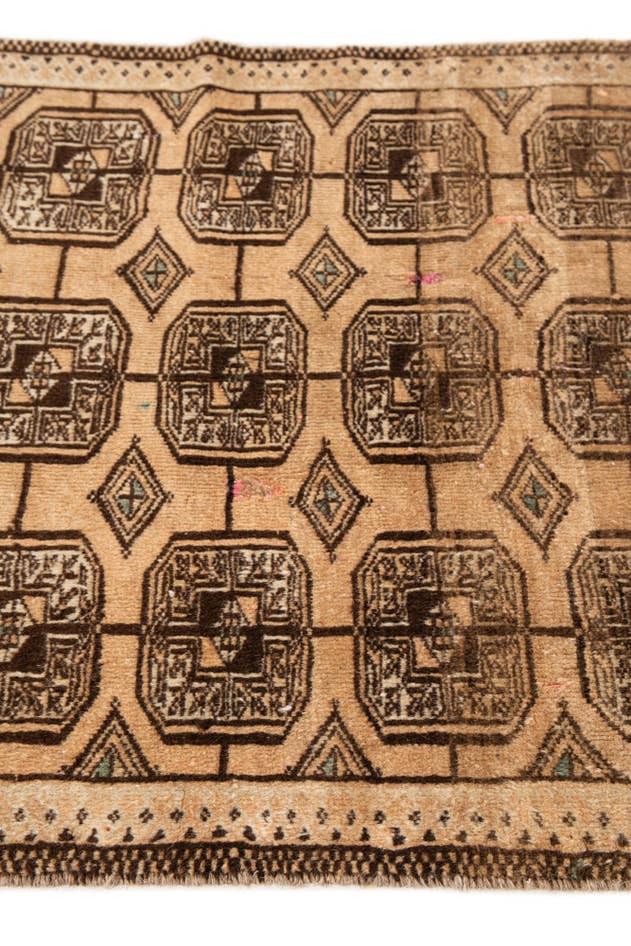 Detail image of 2' 5 x 6' 10 Balouch Wool Runner Rug