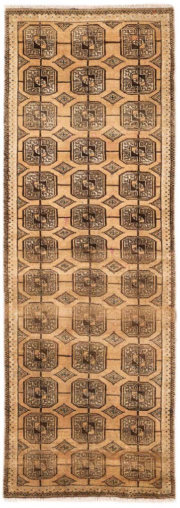 2' 5 x 6' 10 Balouch Wool Runner Rug