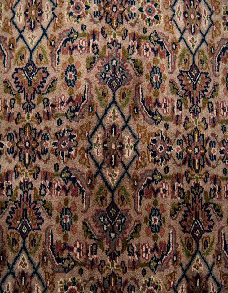 Detail image of 5' 1 x 10' 6  Hand Knotted Bidjar Wool Runner Rug