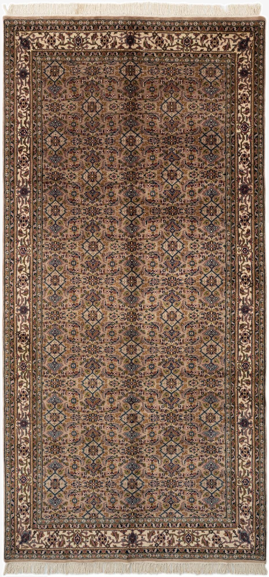 5' 1 x 10' 6  Hand Knotted Bidjar Wool Runner Rug