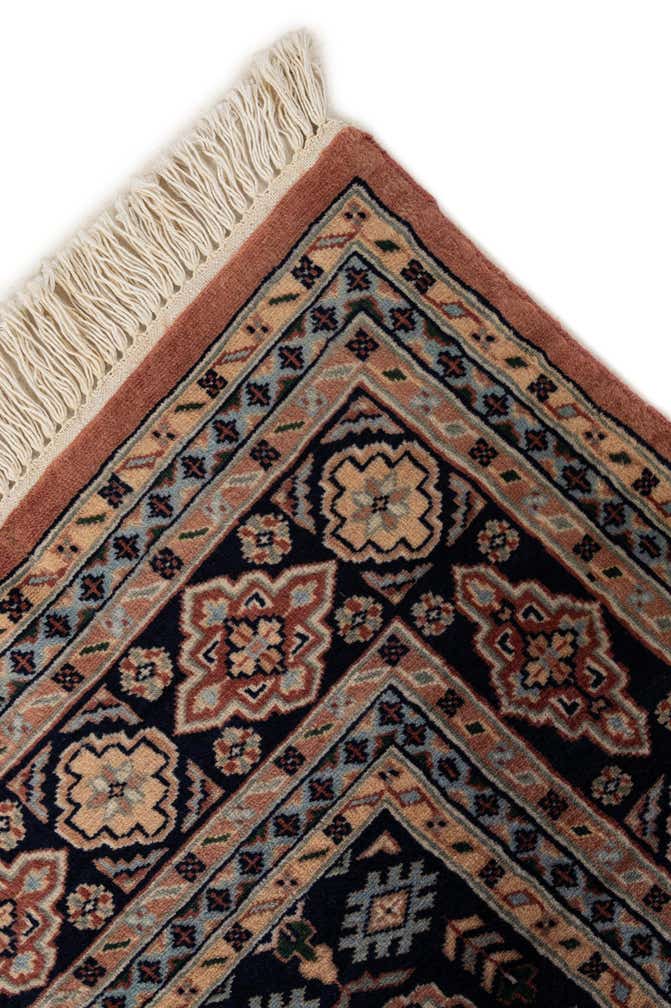5' 2 x 9' 9 Hand Knotted Bokhara Oriental Wool Runner Rug