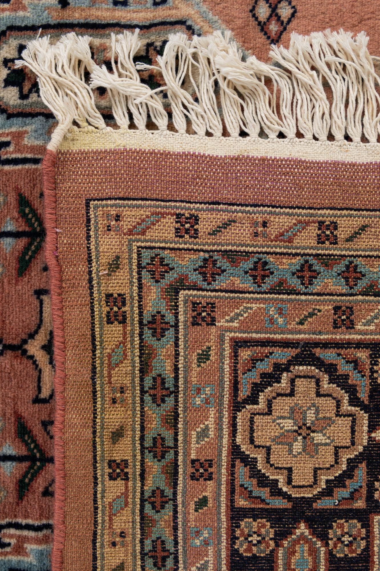 5' 2 x 9' 9 Hand Knotted Bokhara Oriental Wool Runner Rug