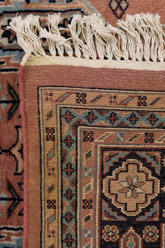5' 2 x 9' 9 Hand Knotted Bokhara Oriental Wool Runner Rug