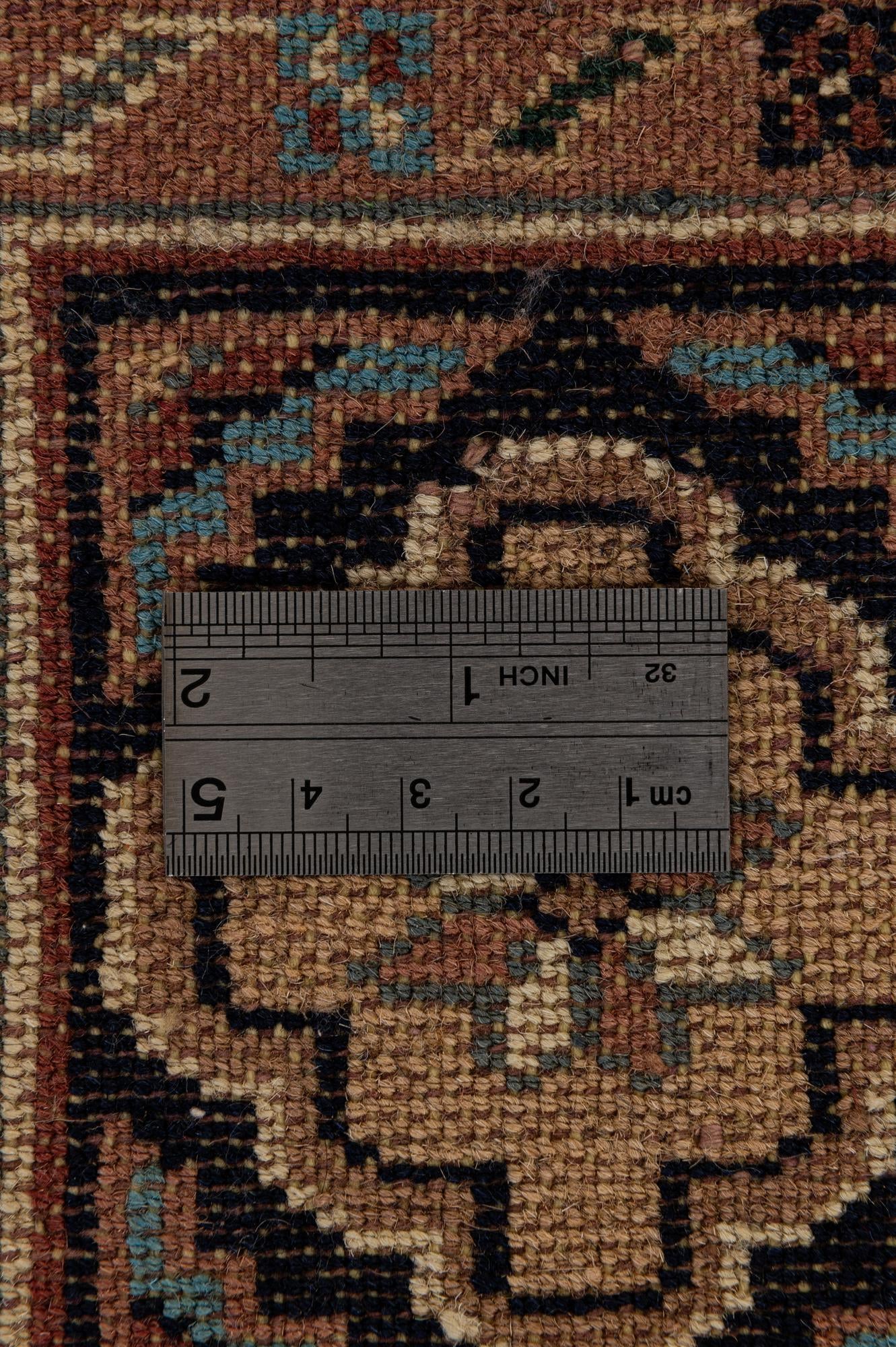 5' 2 x 9' 9 Hand Knotted Bokhara Oriental Wool Runner Rug