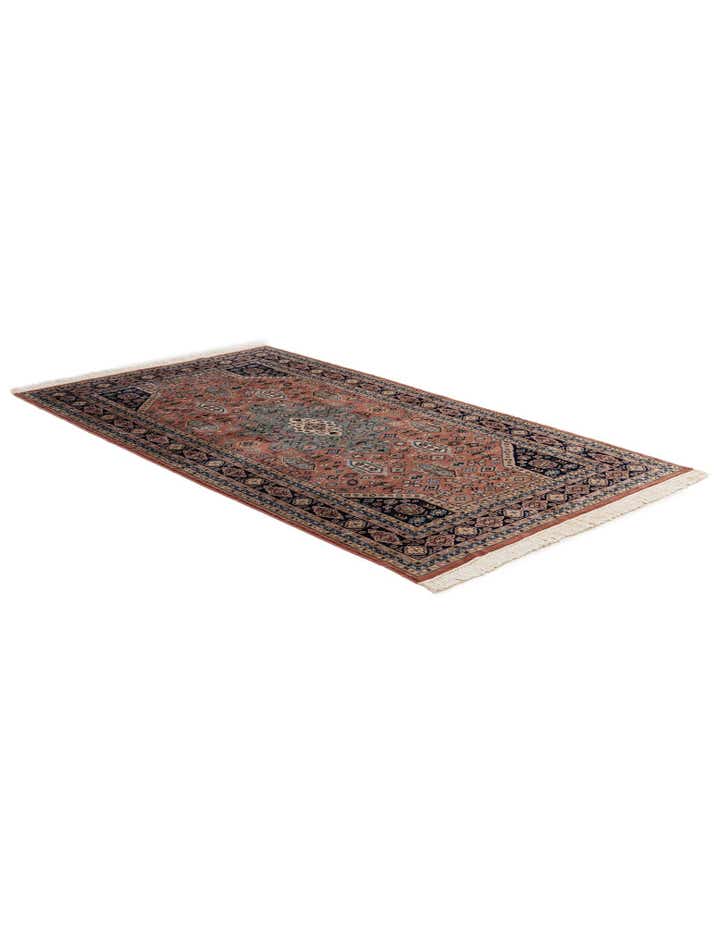 5' 2 x 9' 9 Hand Knotted Bokhara Oriental Wool Runner Rug