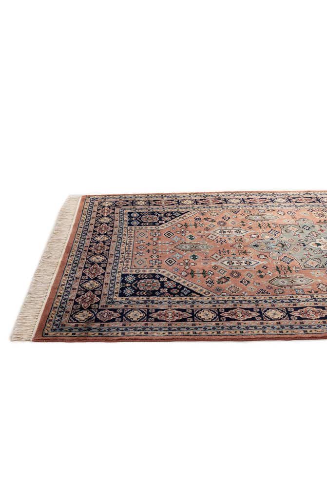 5' 2 x 9' 9 Hand Knotted Bokhara Oriental Wool Runner Rug