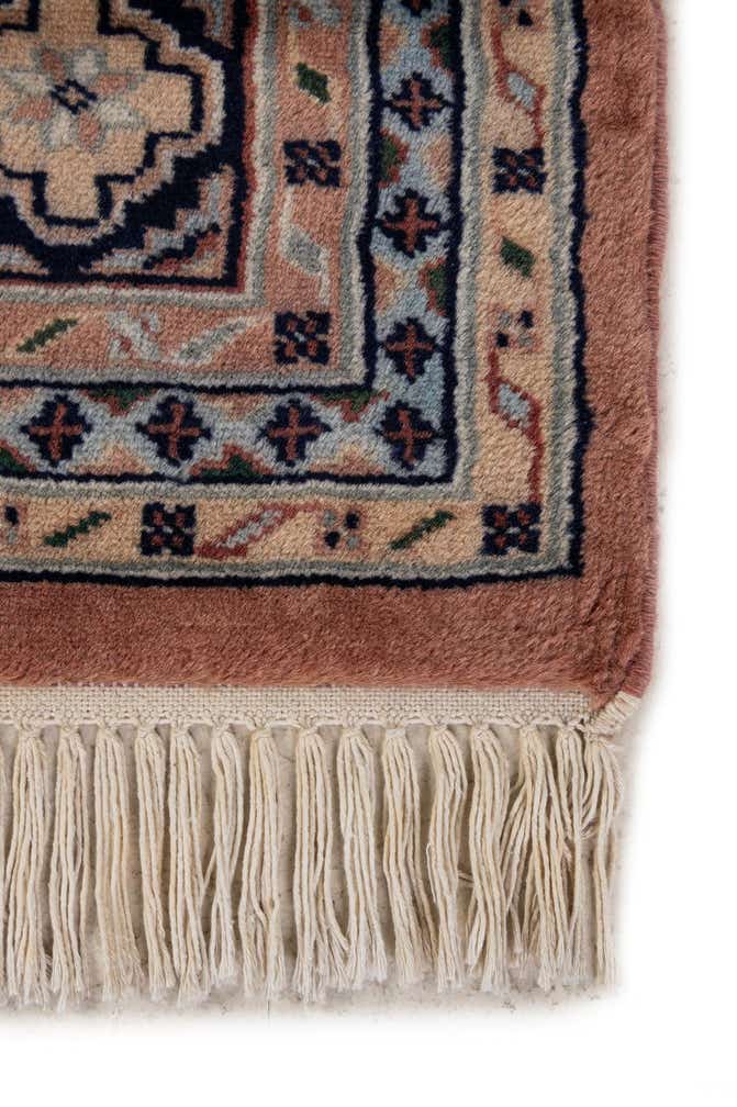 5' 2 x 9' 9 Hand Knotted Bokhara Oriental Wool Runner Rug