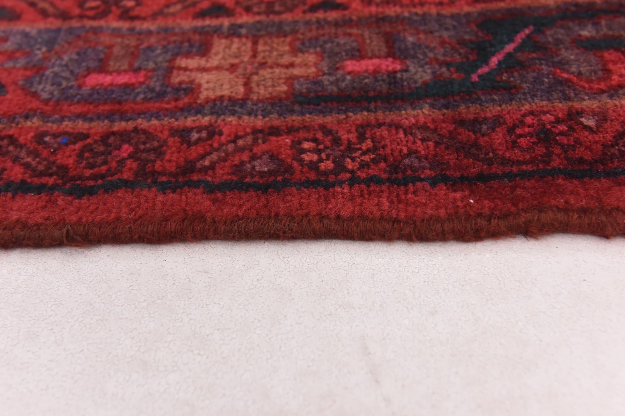 4' 2 x 11' Hand Knotted Darjazin Persian Wool Runner Rug