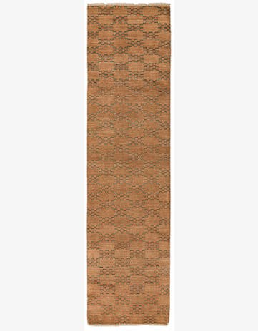 2' 7 x 10' 1 Hand Knotted Darya Wool Runner Rug