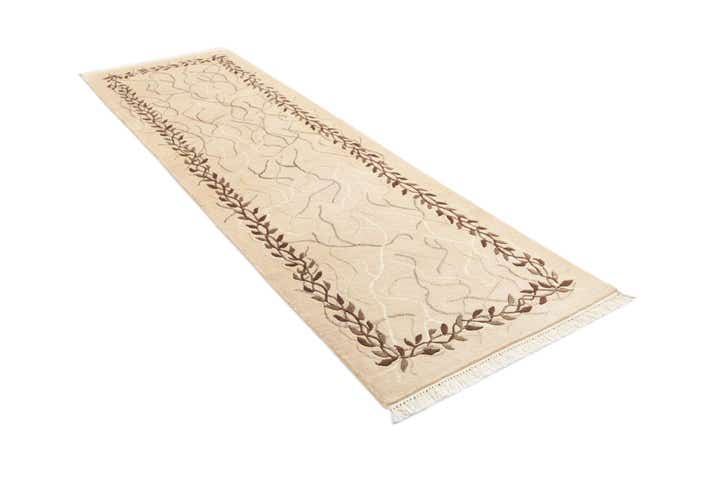 2' 10 x 9' 9 Hand Knotted Darya Wool Runner Rug
