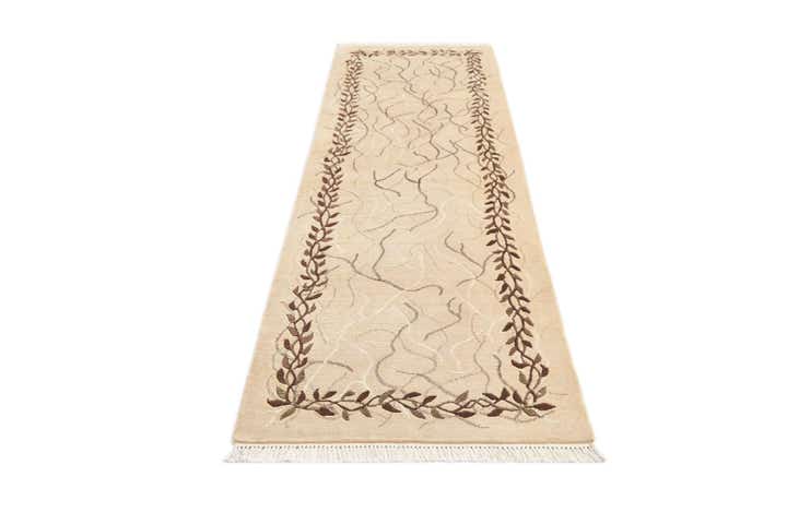 2' 10 x 9' 9 Hand Knotted Darya Wool Runner Rug