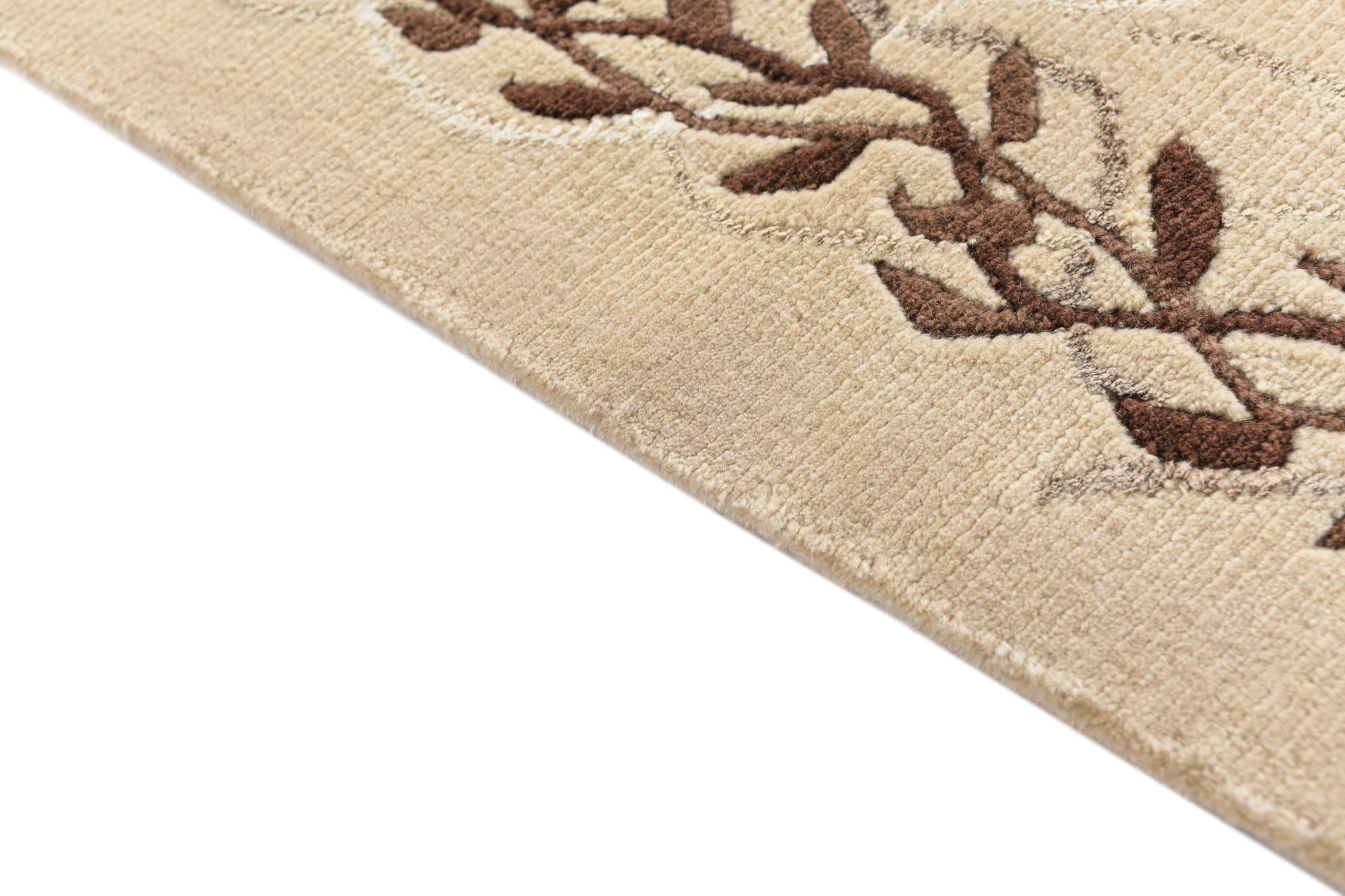 2' 10 x 9' 9 Hand Knotted Darya Wool Runner Rug