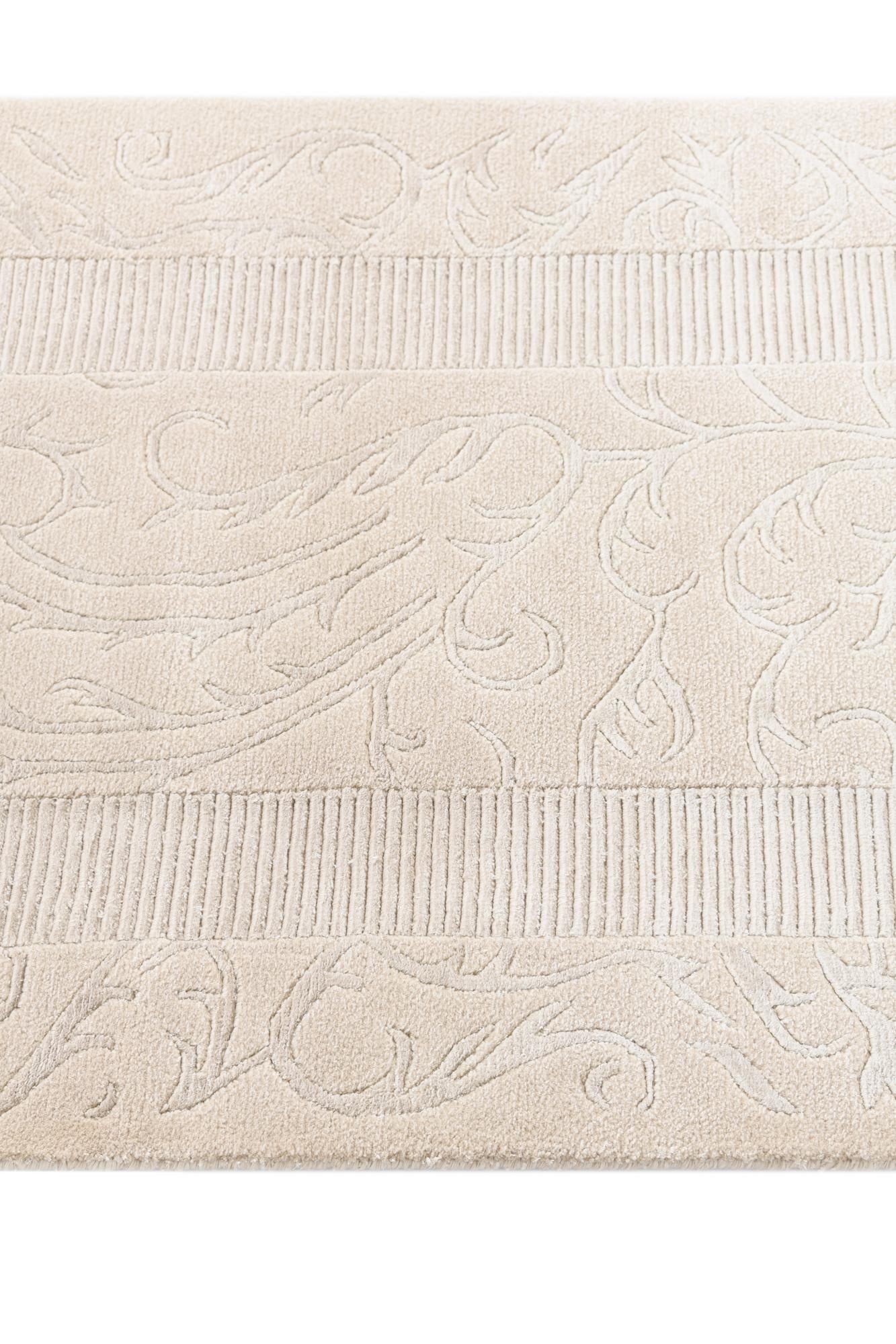 2' 8 x 10' 6 Hand Knotted Darya Wool Runner Rug