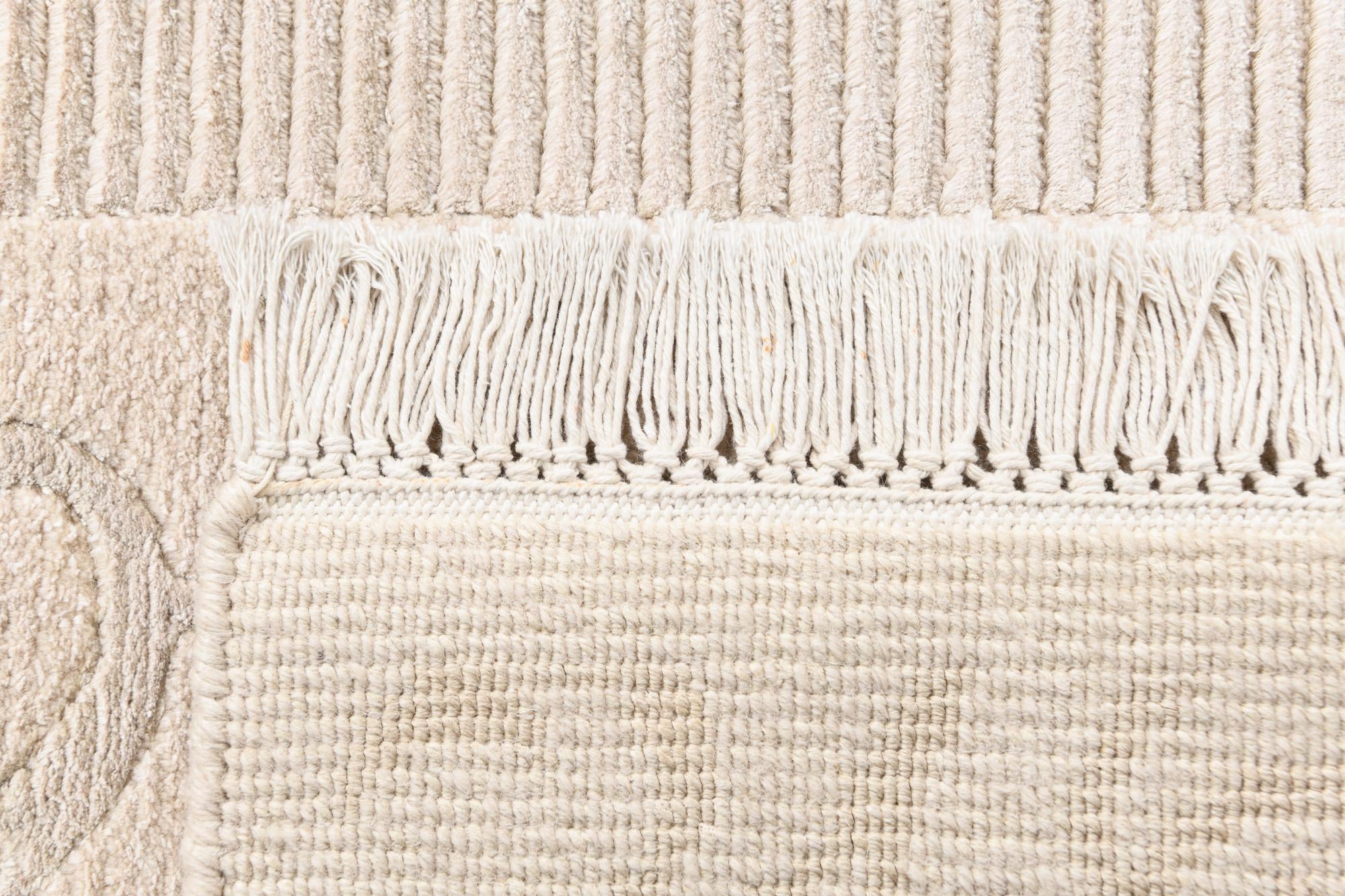 2' 8 x 10' 6 Hand Knotted Darya Wool Runner Rug