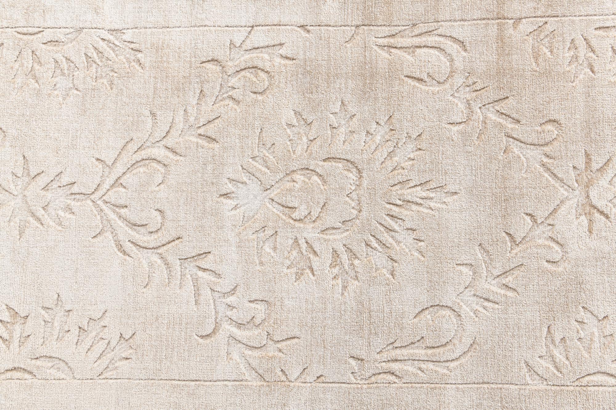 2' 7 x 9' 7 Hand Knotted Darya Wool Runner Rug
