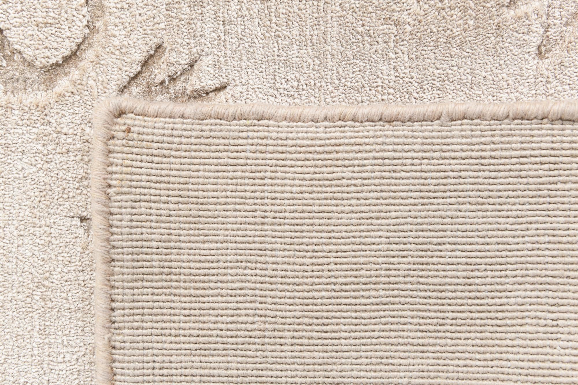 2' 7 x 9' 7 Hand Knotted Darya Wool Runner Rug